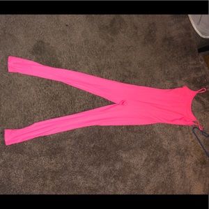 NEVER WORN pink jumpsuit